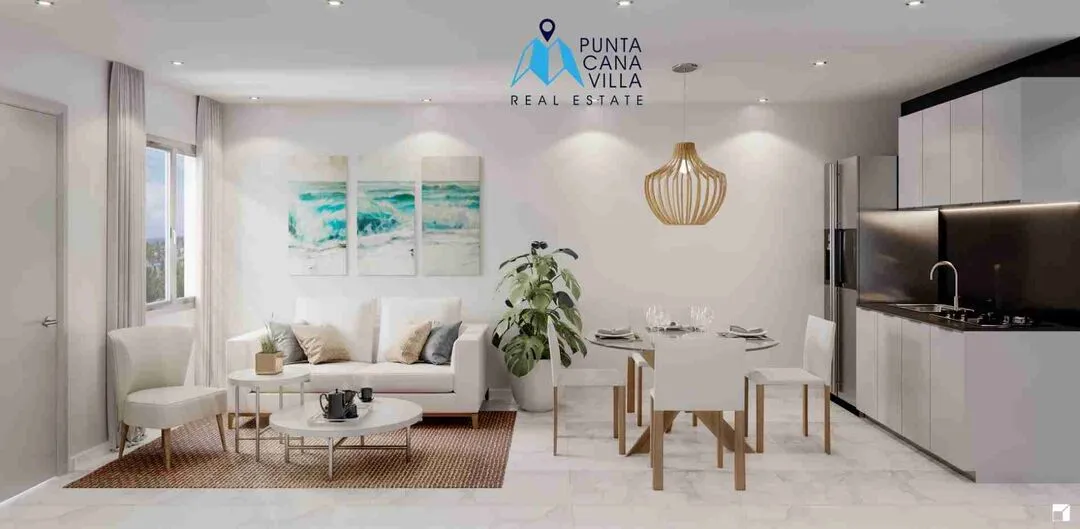 Apt habitación Sala Comedor Cocina Blumarinapunta cana condo for sale