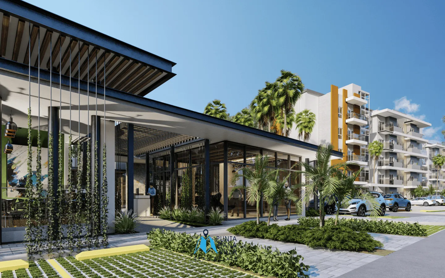 Lovely two bedroom condo for sale in Bavaro, Punta Cana with appliances included ()