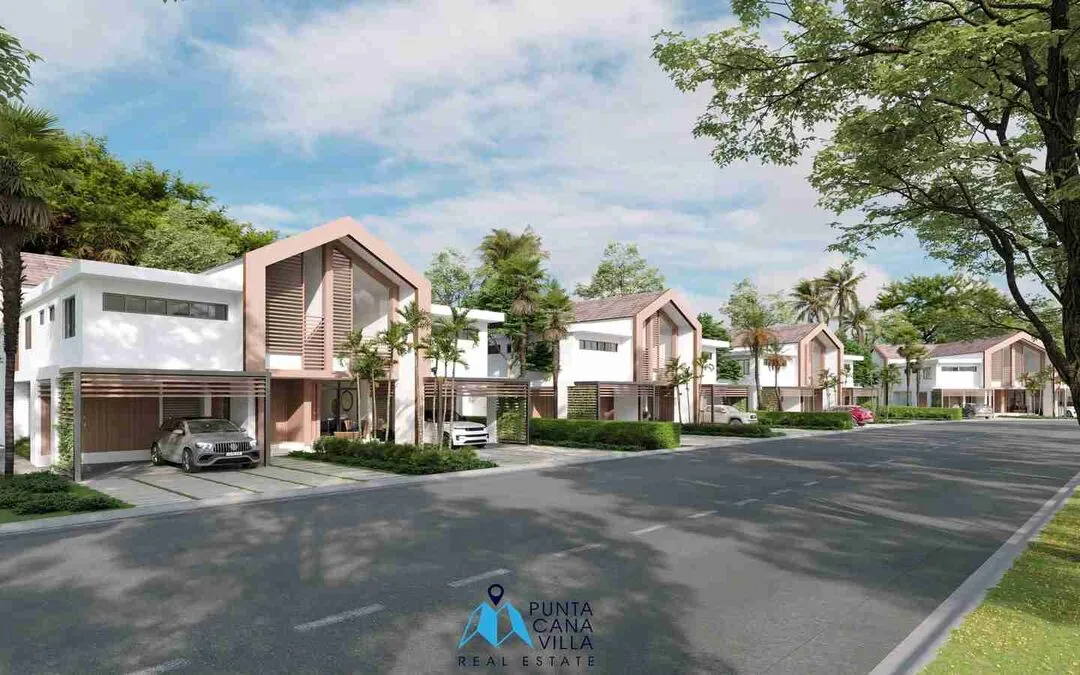For sale in Cocotal: Spacious Three Bedroom Duplex Villa For Sale In Bavaro, Punta Cana.
