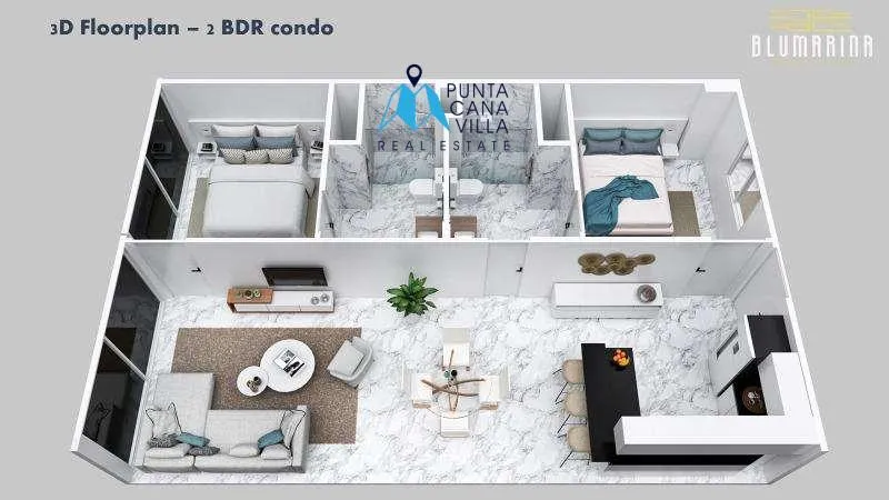 Blumarina bedroom floor plan