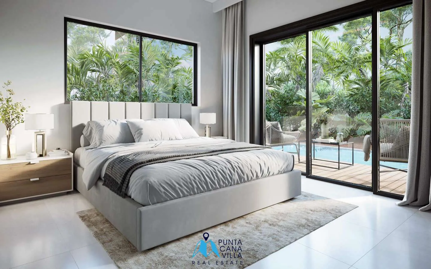 Cozy three bedroom villa for sale in Bavaro, Punta Cana within gated community, Daos villas ()