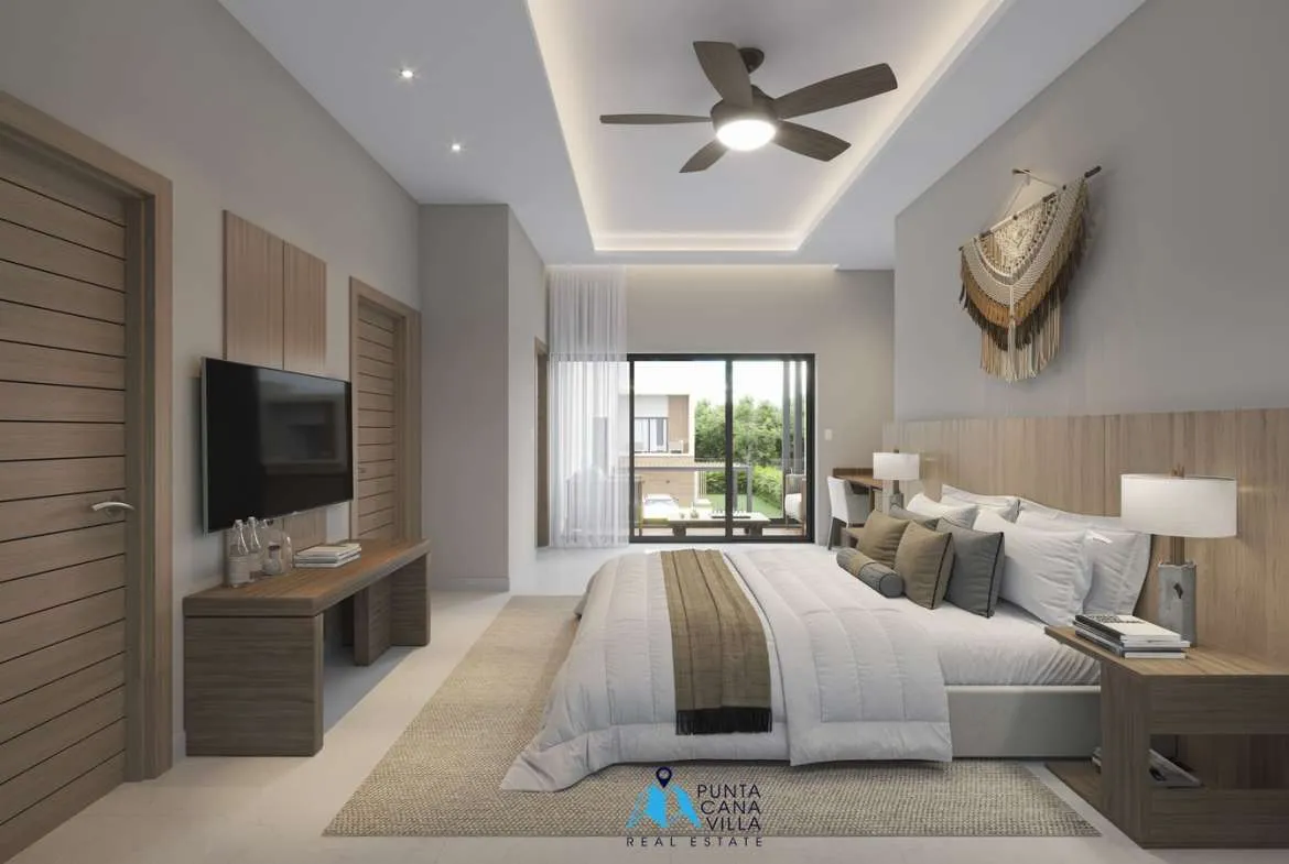 Lovely three bedroom duplex villa for sale in Bavaro, Punta Cana near Downtown, Daos Villas ()