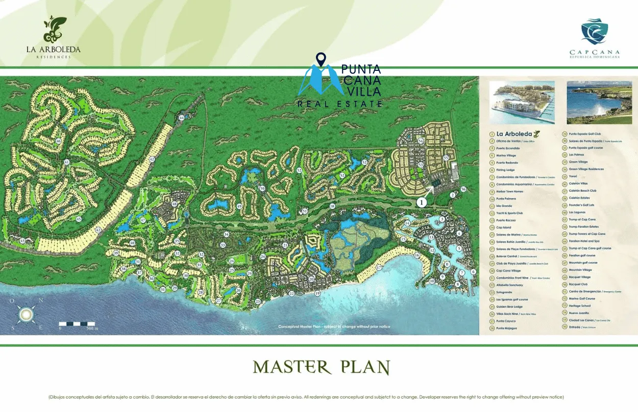 arboleda cap cana condo for sale three bedrooms