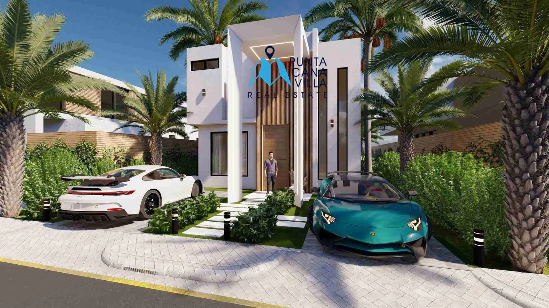 For sale 2 bedroom villa for sale in Punta Cana with Jacuzzi