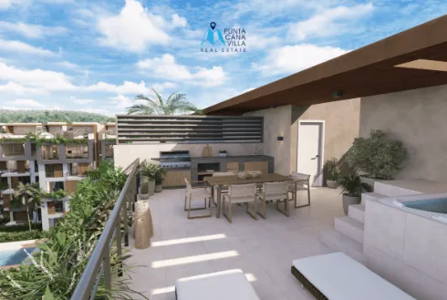 Charismatic Three Bedroom Condo For Sale In Bavaro, Punta Cana With Access To Beach Club ()