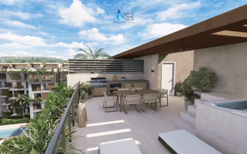 Charismatic Three Bedroom Condo For Sale In Bavaro, Punta Cana With Access To Beach Club ()