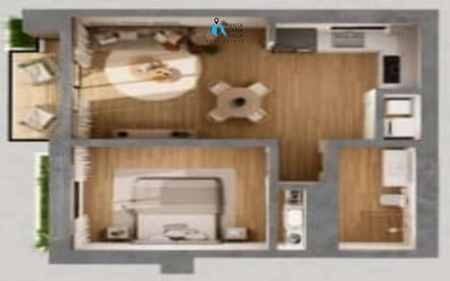 Enchanting One Bedroom Condo For Sale In Bavaro, Punta Cana With Access To Beach Club,Riviera Bay () Enchanting One Bedroom Condo For Sale In Bavaro, Punta Cana With Access To Beach Club,Riviera Bay ()