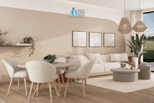 Enchanting One Bedroom Condo For Sale In Bavaro, Punta Cana With Access To Beach Club,Riviera Club ()