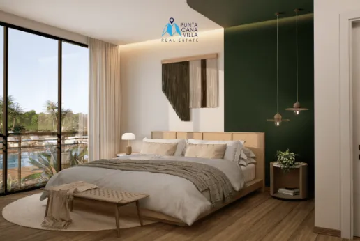 Enchanting One Bedroom Condo For Sale In Bavaro, Punta Cana With Access To Beach Club,Riviera Club ()