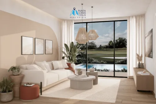 Enchanting One Bedroom Condo For Sale In Bavaro, Punta Cana With Access To Beach Club,Riviera Club ()
