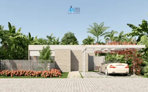 Macao Hills, Gorgeous Two-Bedroom Villa For Sale In Macao, Punta Cana With Exceptional Amenities