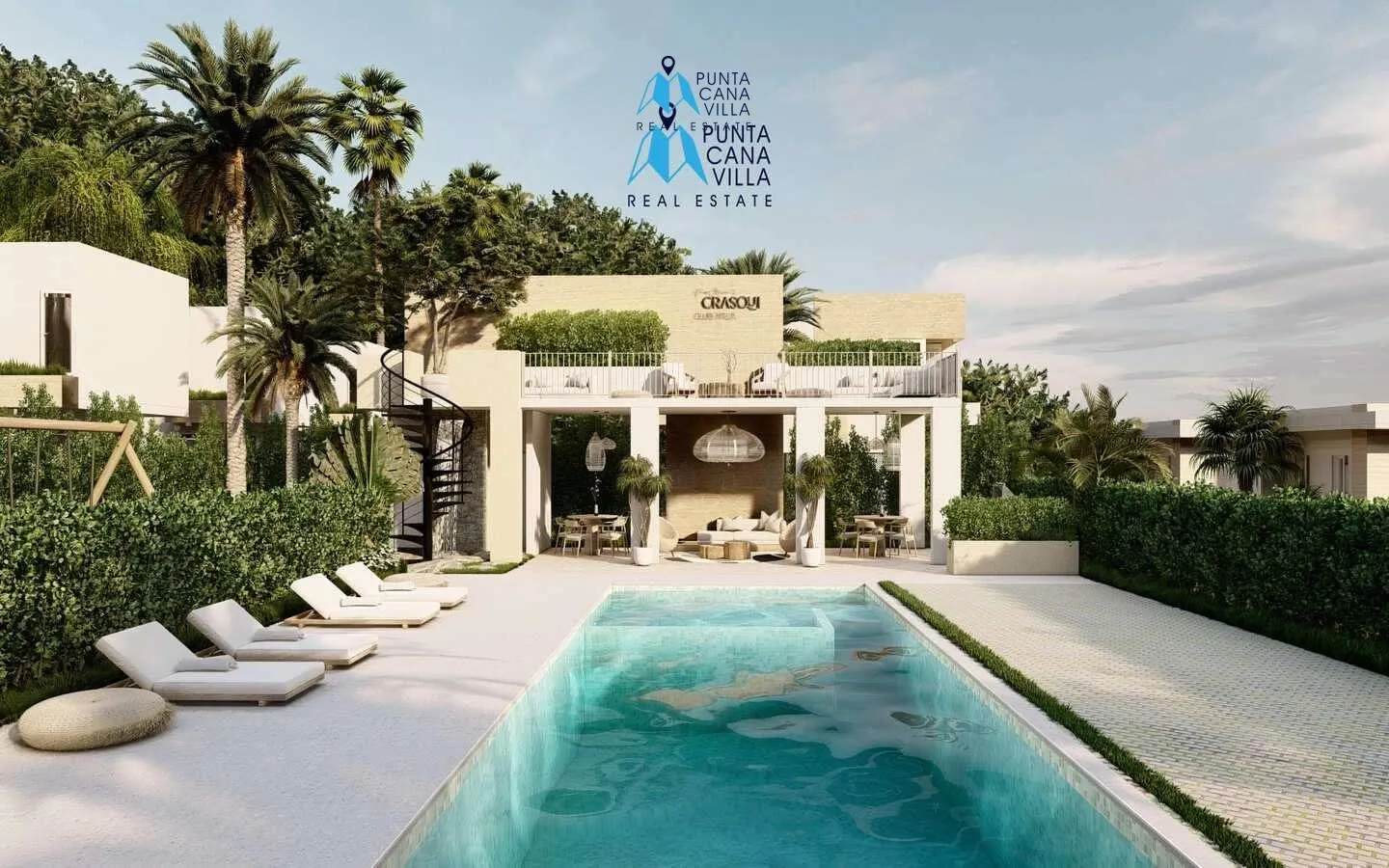 Modern Three-Bedroom Villa For Sale In Macao, Punta Cana