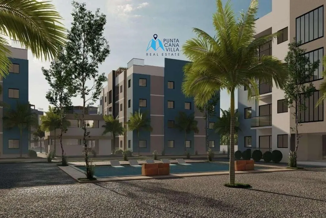 Adorable Two Bedroom Condo For Sale In Bavaro, Punta Cana With BBQ Area, Colinas de Punta Cana ()