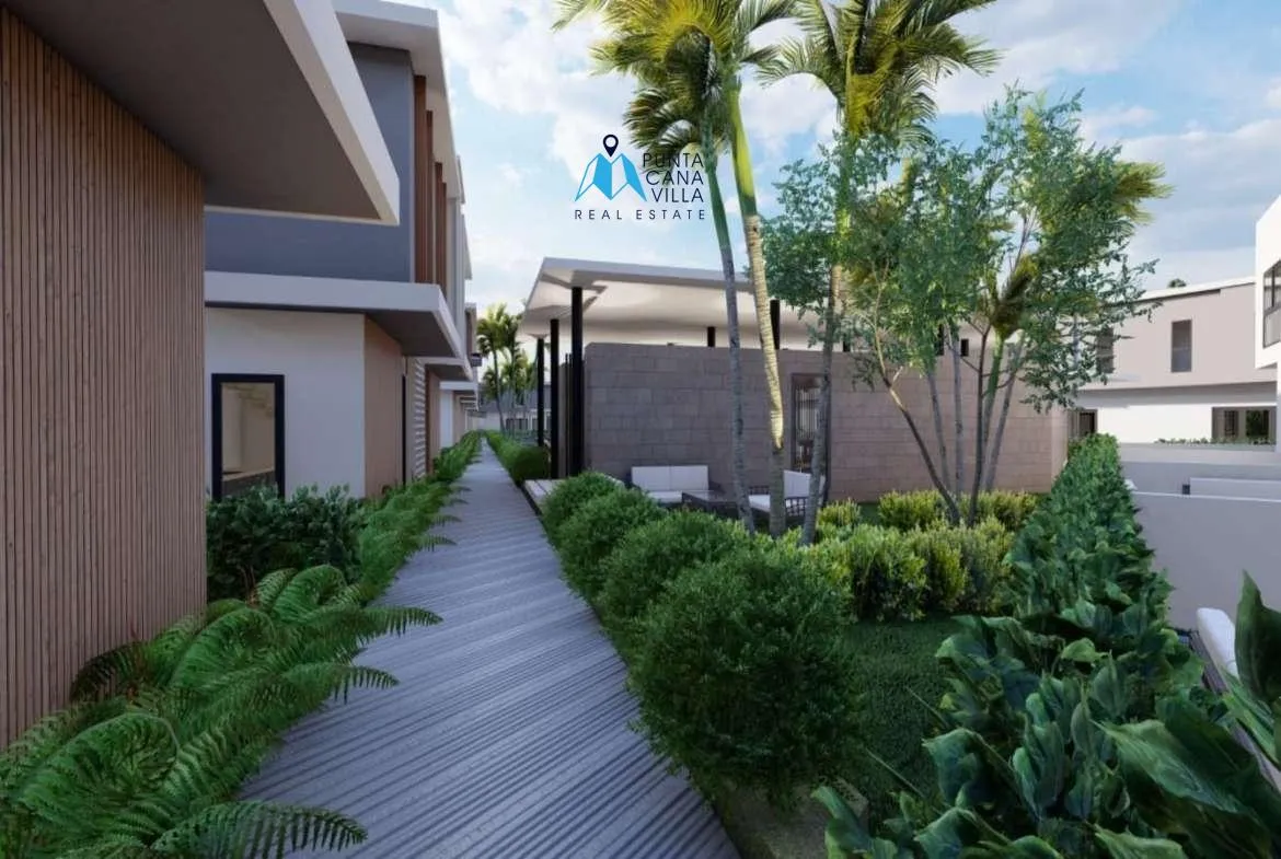 Bavaro, Two Bedroom Duplex Villa For Sale In Bavaro, Punta Cana, Allegra Park Punta Cana ()