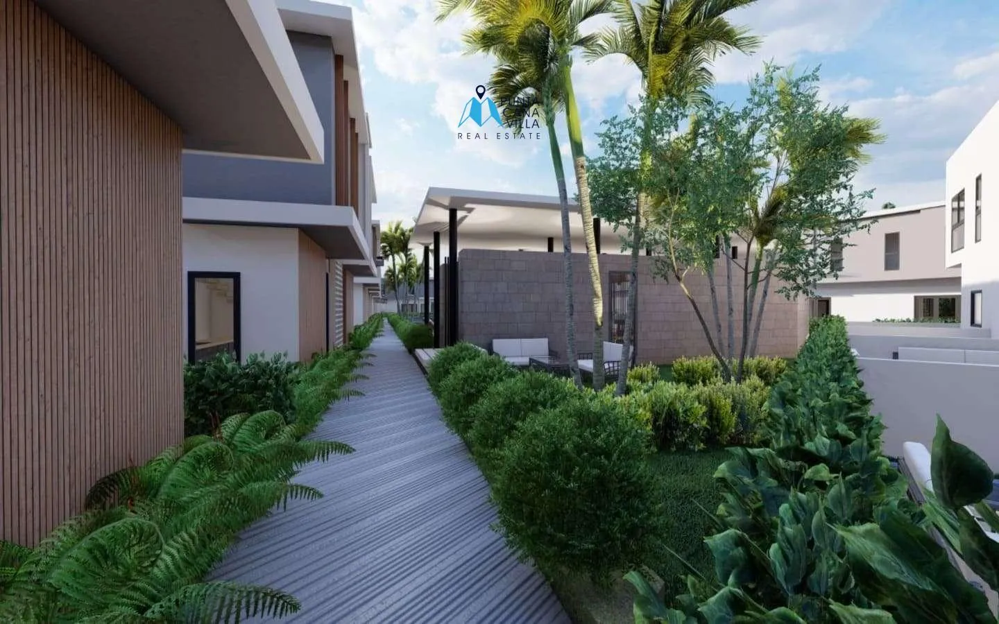 Bavaro, Two Bedroom Duplex Villa For Sale In Bavaro, Punta Cana, Allegra Park Punta Cana ()