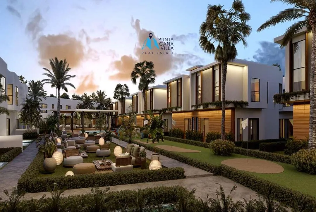 Bavaro, Two Bedroom Duplex Villa For Sale In Bavaro, Punta Cana, Allegra Park Punta Cana ()