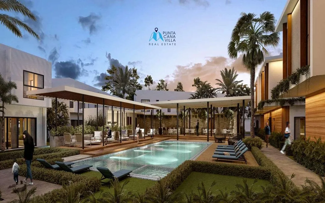 Bavaro, Two Bedroom Duplex Villa For Sale In Bavaro, Punta Cana, Allegra Park Punta Cana ()
