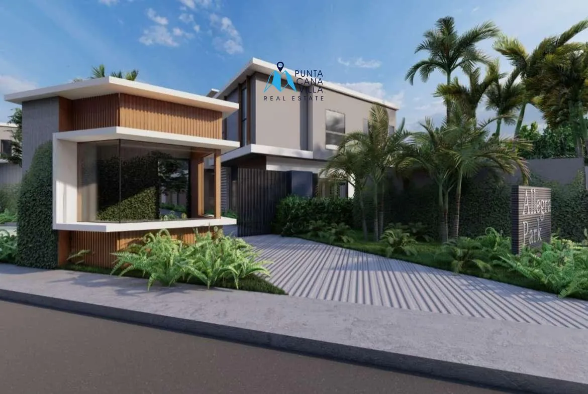 Bavaro, Two Bedroom Duplex Villa For Sale In Bavaro, Punta Cana, Allegra Park Punta Cana ()
