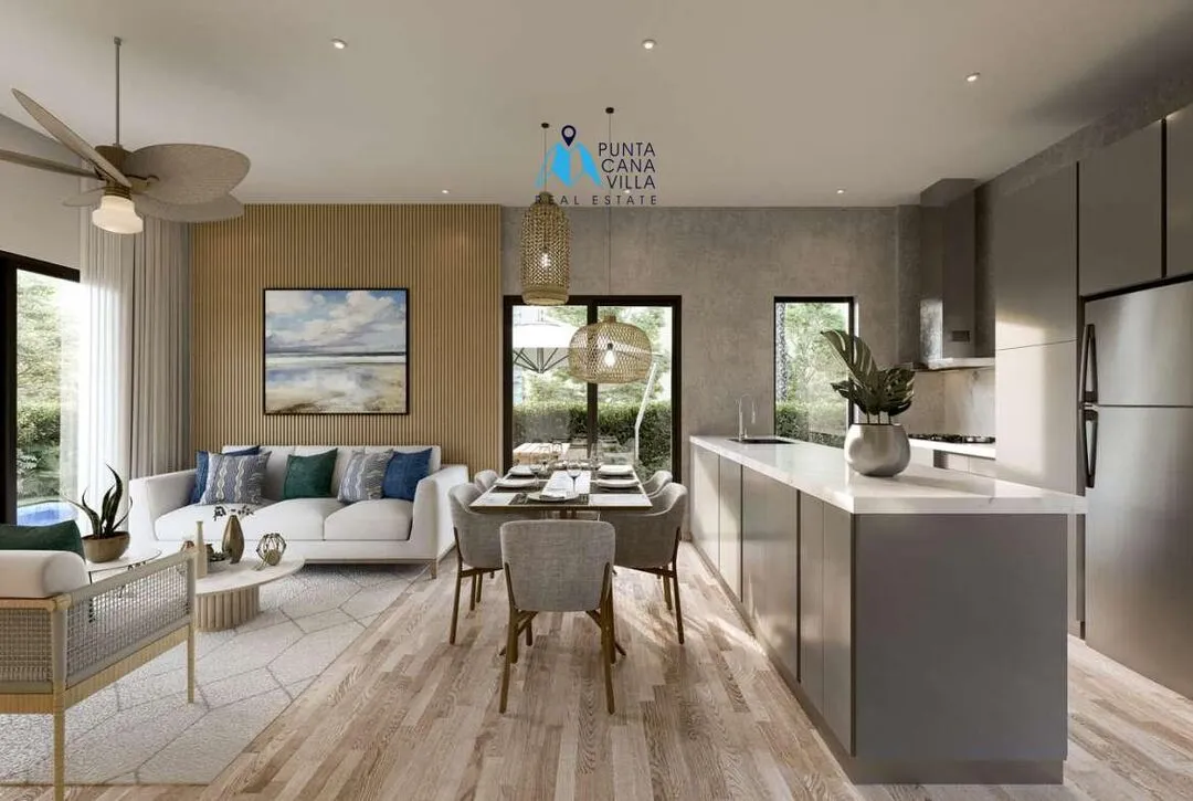 Bavaro, Two Bedroom Duplex Villa For Sale In Bavaro, Punta Cana, Allegra Park Punta Cana ()