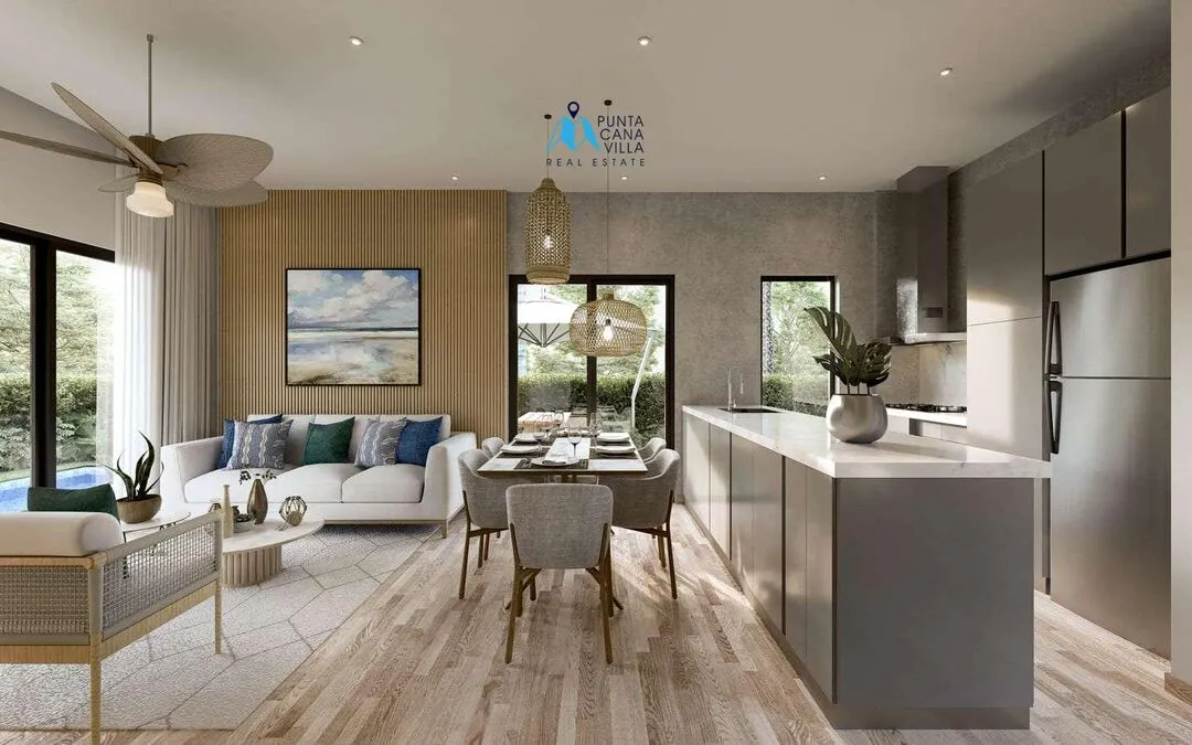 Bavaro, Two Bedroom Duplex Villa For Sale In Bavaro, Punta Cana, Allegra Park Punta Cana ()