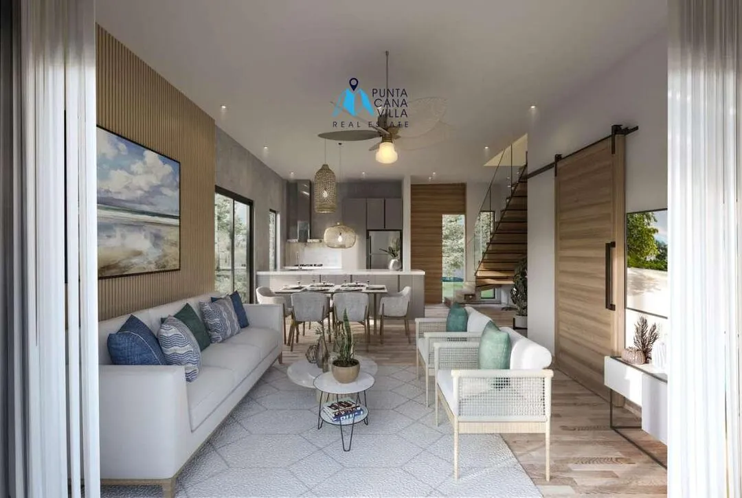 Bavaro, Two Bedroom Duplex Villa For Sale In Bavaro, Punta Cana, Allegra Park Punta Cana ()