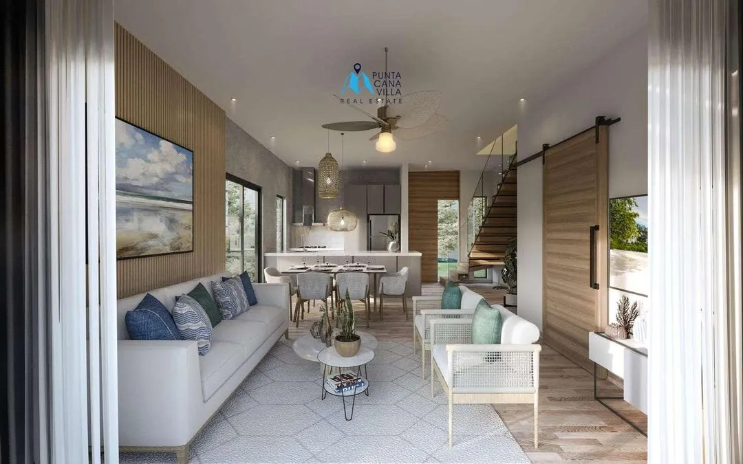 Bavaro, Two Bedroom Duplex Villa For Sale In Bavaro, Punta Cana, Allegra Park Punta Cana ()