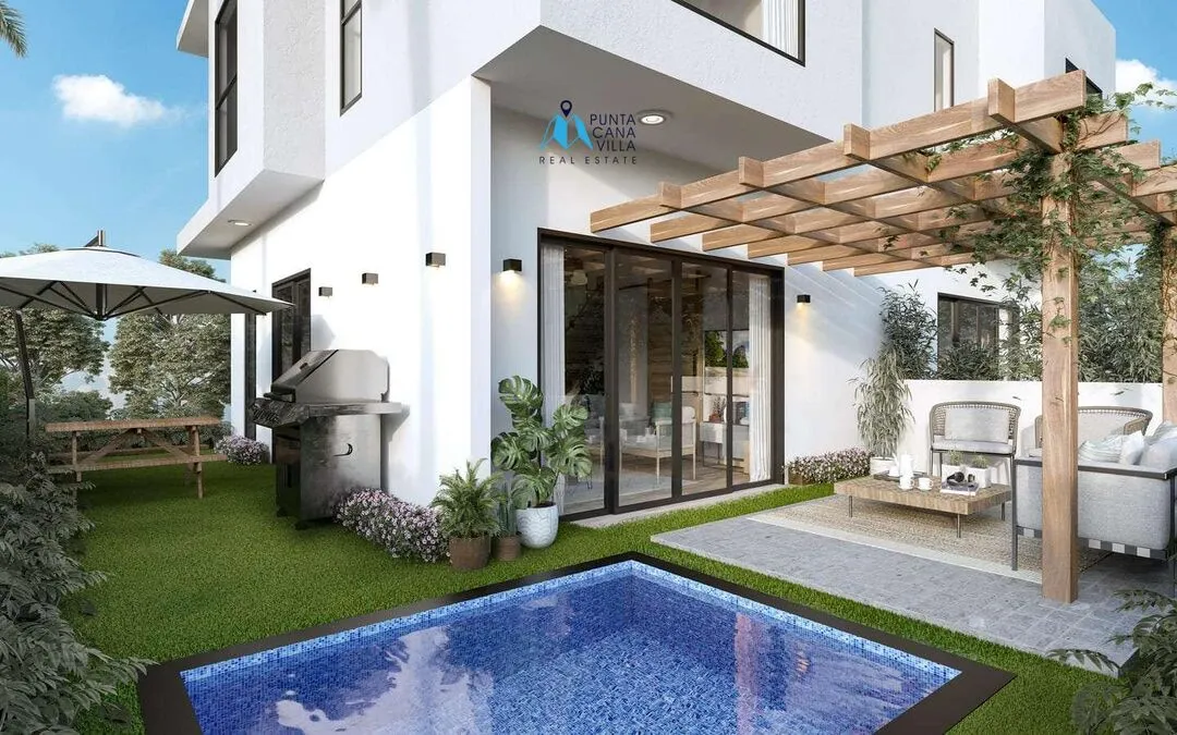 Bavaro, Two Bedroom Duplex Villa For Sale In Bavaro, Punta Cana, Allegra Park Punta Cana ()
