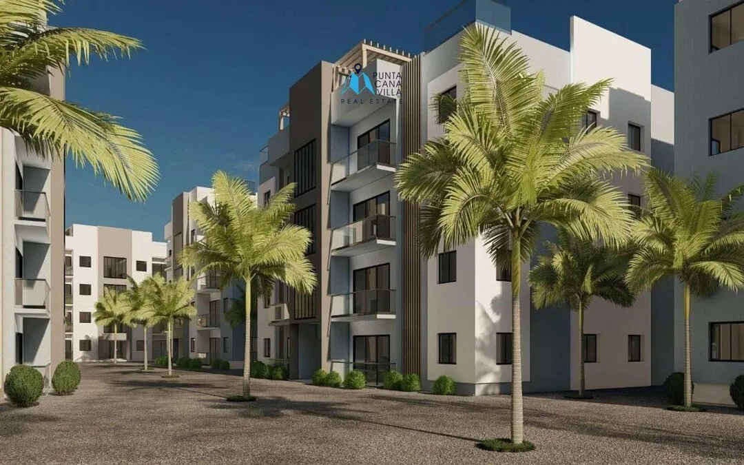 Colinas de Punta Cana: Spacious Three-Bedroom Condo for Sale in Bávaro with Gym, Pools, and Family Amenities