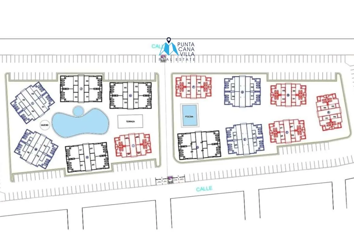 Comfortable Three Bedroom Condo For Sale In Bavaro, Punta Cana With Gym, Colinas de Punta Cana ()