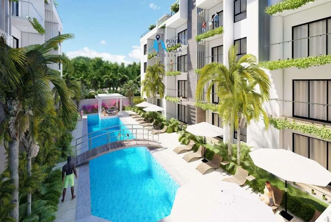 El Cortesito, Two Bedroom Condo For Sale In Bavaro, Punta Cana, Palm Beach Bavaro ()