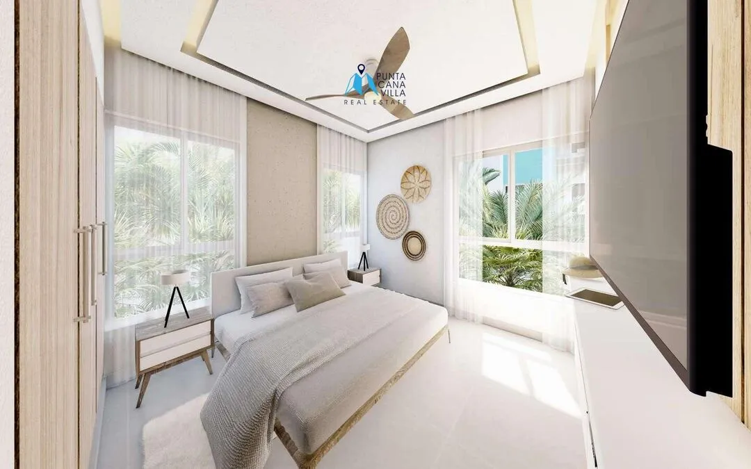 El Cortesito, Two Bedroom Condo For Sale In Bavaro, Punta Cana, Palm Beach Bavaro ()