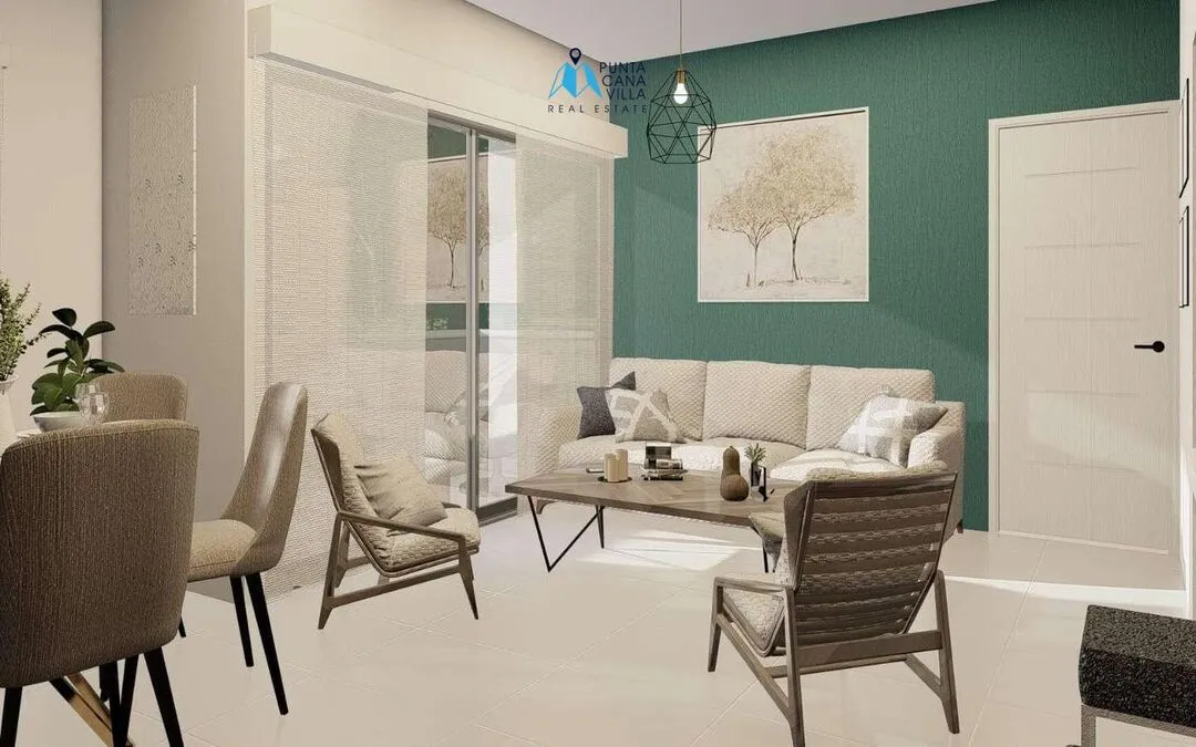 Elegant One Bedroom Condo For Sale In Bavaro, Punta Cana With Pets Park, Colinas de Punta Cana ()
