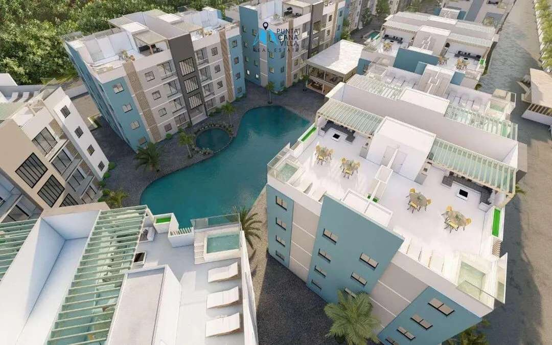 Elegant One Bedroom Condo For Sale In Bavaro, Punta Cana With Pets Park, Colinas de Punta Cana ()