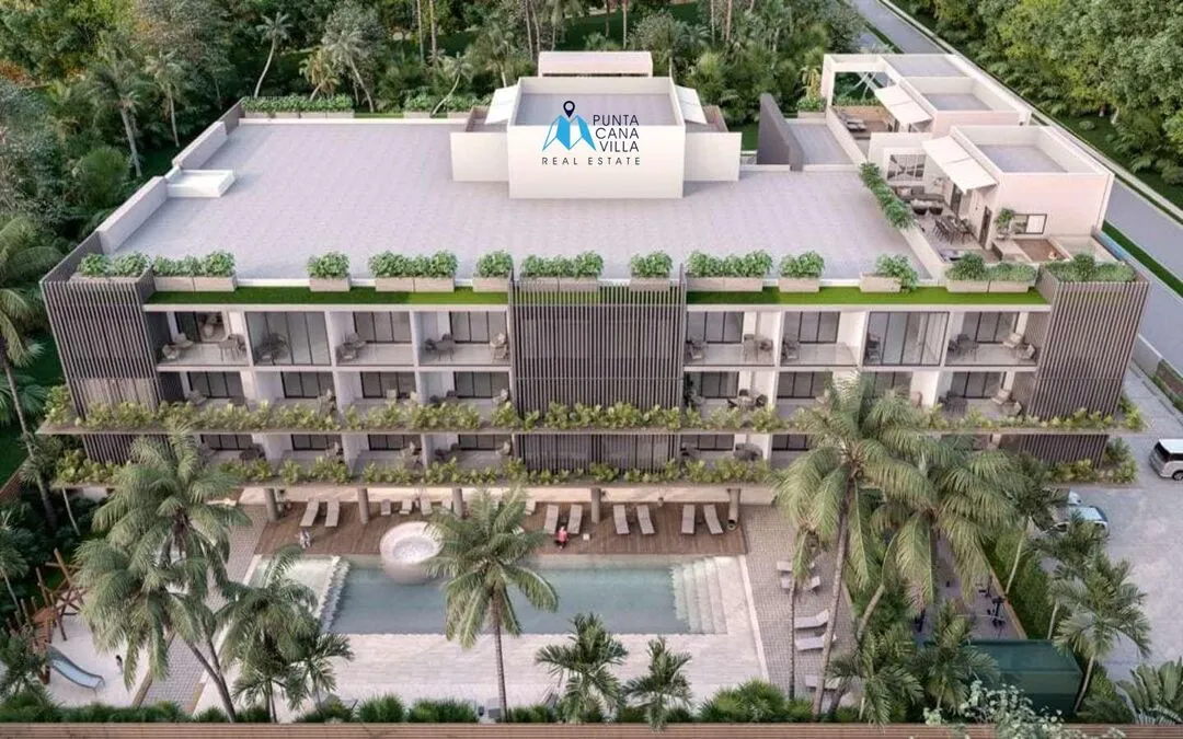Idyllic Two Bedroom Condo For Sale In Cuidad Las Canas, Cap Cana With Beach Type Pool ()