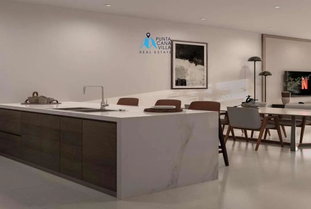 Idyllic Two Bedroom Condo For Sale In Cuidad Las Canas, Cap Cana With Beach Type Pool ()
