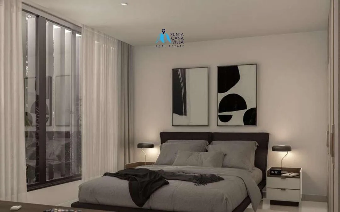 Idyllic Two Bedroom Condo For Sale In Cuidad Las Canas, Cap Cana With Beach Type Pool ()