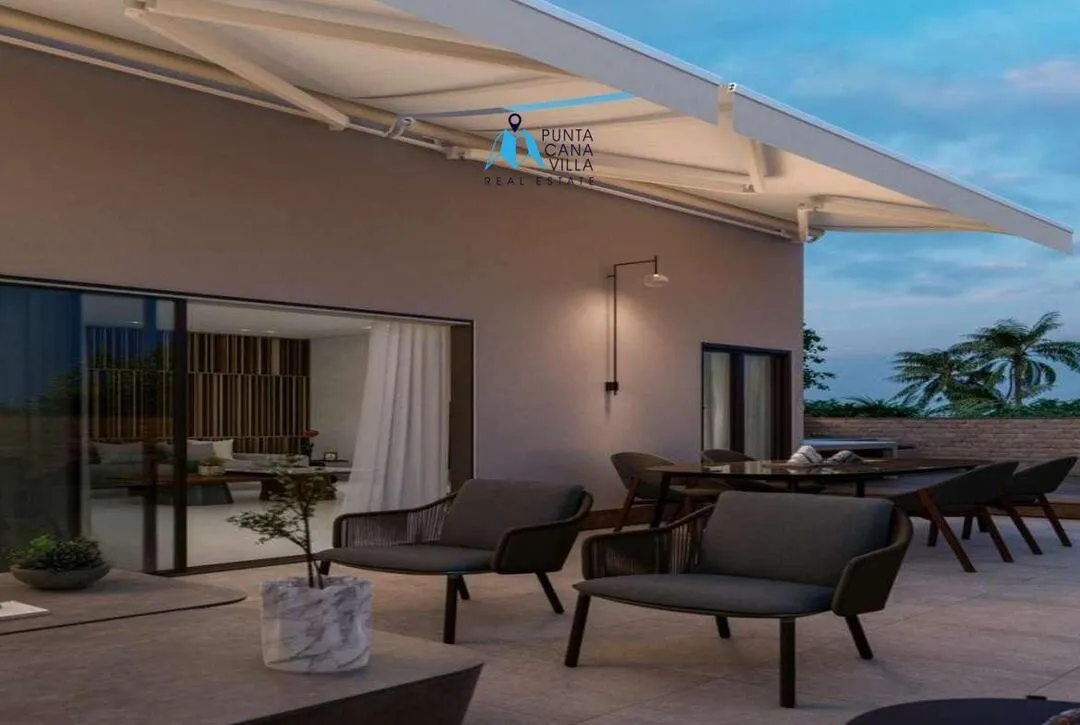 Idyllic Two Bedroom Condo For Sale In Cuidad Las Canas, Cap Cana With Beach Type Pool ()