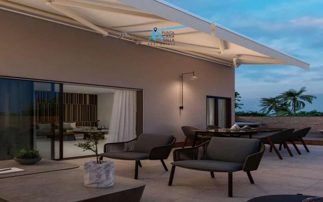 Idyllic Two Bedroom Condo For Sale In Cuidad Las Canas, Cap Cana With Beach Type Pool ()