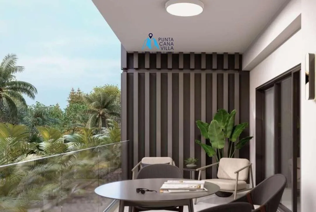 Idyllic Two Bedroom Condo For Sale In Cuidad Las Canas, Cap Cana With Beach Type Pool ()