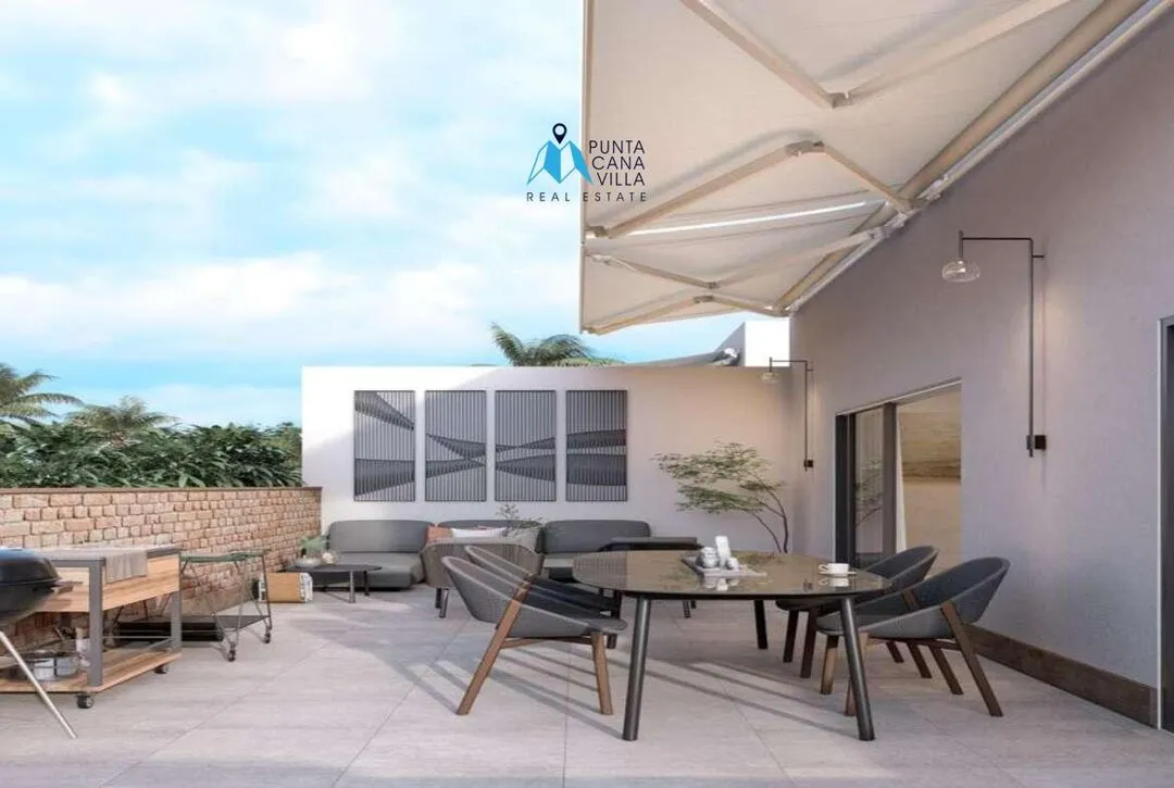 Idyllic Two Bedroom Condo For Sale In Cuidad Las Canas, Cap Cana With Beach Type Pool ()