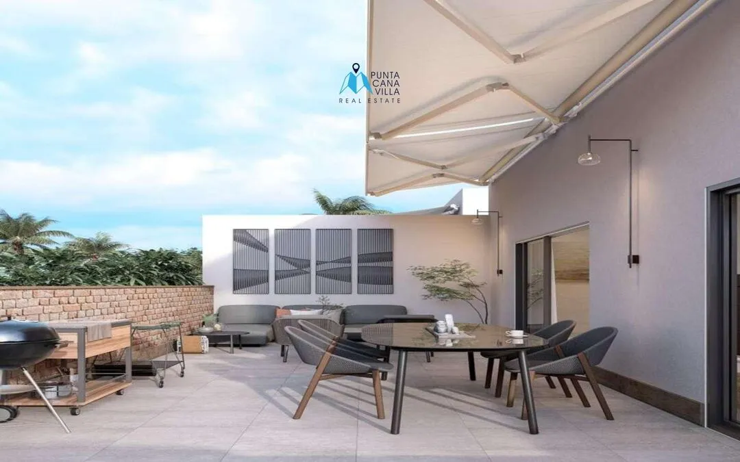 Idyllic Two Bedroom Condo For Sale In Cuidad Las Canas, Cap Cana With Beach Type Pool ()