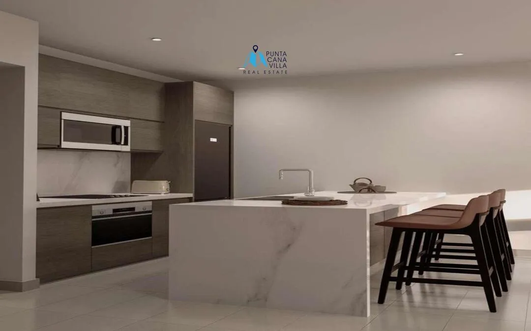 Idyllic Two Bedroom Condo For Sale In Cuidad Las Canas, Cap Cana With Beach Type Pool ()