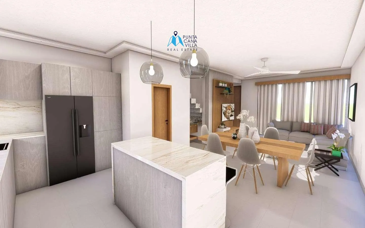 Incredible Three Bedroom Duplex Villa For Sale In White Sands, Bavaro, Punta Cana, Villas Deluxe ()