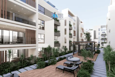 Lovely Three Bedroom Condo For Sale In Vista Cana, Bavaro, Punta Cana, The Sunset Residential ()