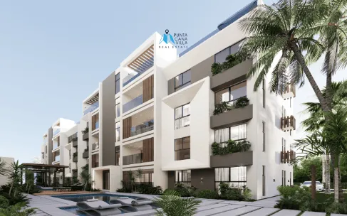 Precioso Tres Dormitorios Apartamento En Venta En Vista Cana, Bavaro, Punta Cana