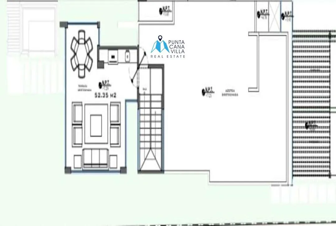 Floor Plans, Three Bedroom Villa For Sale In Las Canas, Cap Cana