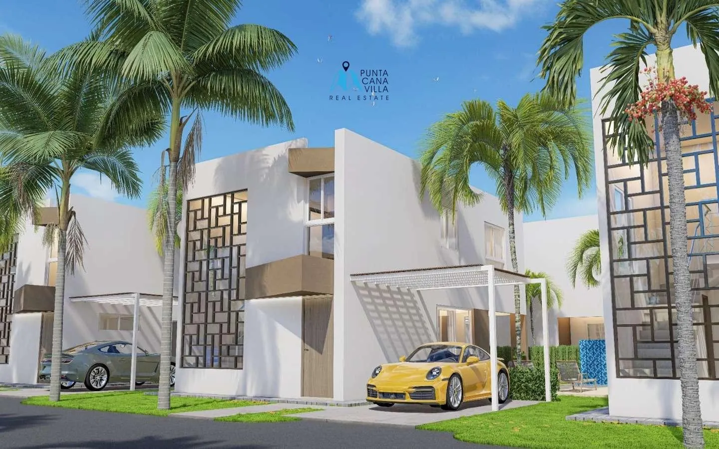 Stylish Two-Bedroom Villa For Sale In Veron, Bavaro, Punta Cana