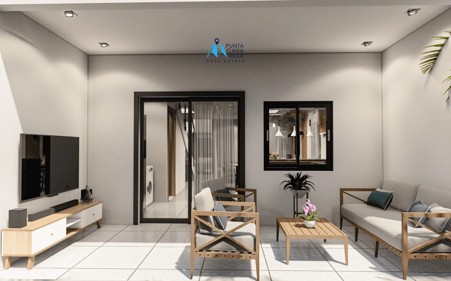 Bavaro, Three Bedroom Townhouse For Sale In Punta Cana, Lake Life Punta Cana ()