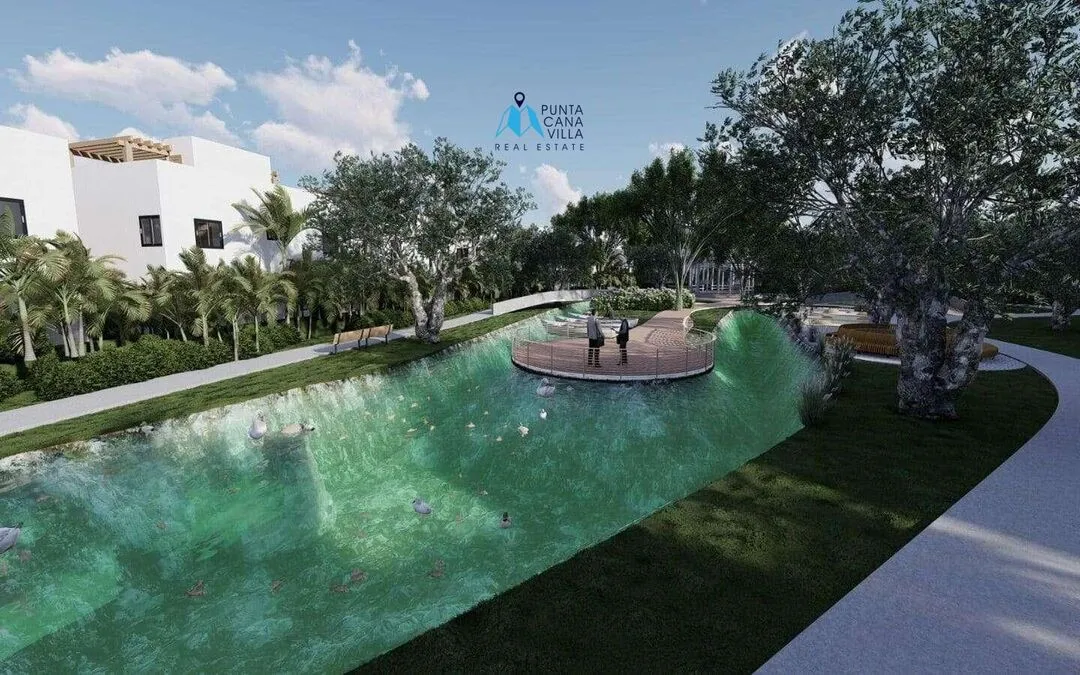 Bavaro, Three Bedroom Townhouse For Sale In Punta Cana, Lake Life Punta Cana ()