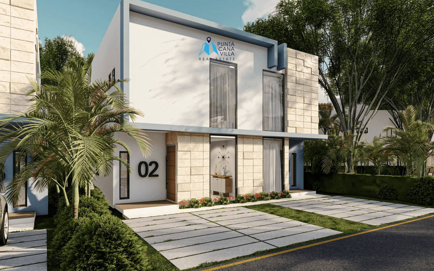 Bavaro, Three Bedroom Townhouse For Sale In Punta Cana, Lake Life Punta Cana ()
